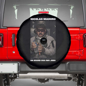 Maduro Captured Meme Spare Tire Cover On Board USS Iwo Jima Political Satire TS02 Black Print Your Wear