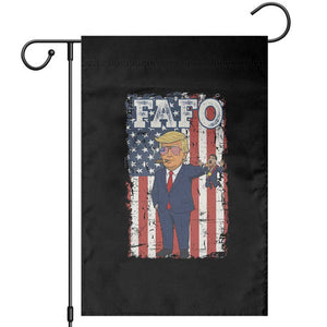 Funny Trump and Maduro Captured Cartoon Graphic Garden Flag American Flag Dictator Political Satire Meme TS02 Black Print Your Wear
