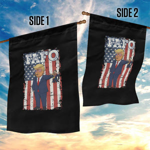Funny Trump and Maduro Captured Cartoon Graphic Garden Flag American Flag Dictator Political Satire Meme TS02 Print Your Wear