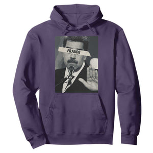 Sarcastic Maduro Fraude Hoodie Corruption Venezuela Political Satire TS02 Purple Print Your Wear