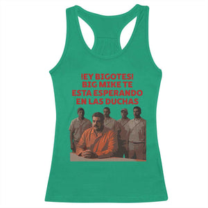 Maduro in Prison Meme Satire Racerback Tank Top Spanish Political Politcal Sarcasm TS02 Irish Green Print Your Wear