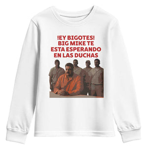 Maduro in Prison Meme Satire Youth Sweatshirt Spanish Political Politcal Sarcasm TS02 White Print Your Wear