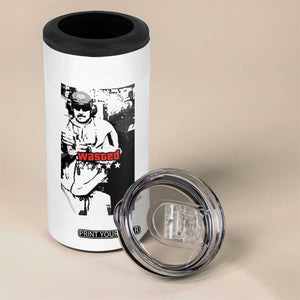 Wasted Maduro Meme 4 in 1 Can Cooler Tumbler Dictators Downfall Political Satire GTA Style TS02 Print Your Wear