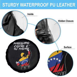 Maduro Cono e Tu Madre Spare Tire Cover Venezuelan Protest Graffiti Graphic TS02 Print Your Wear