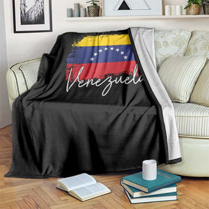 Venezuela Flag Pride Patriotic Throw Blanket for Venezuelan Roost TS02 Print Your Wear