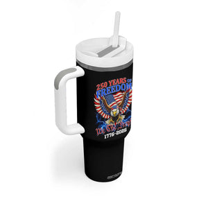 250 Years of Freedom 1776 2026 Patriotic Eagle Tumbler With Handle We The People USA Semiquincentennial TS02 Print Your Wear