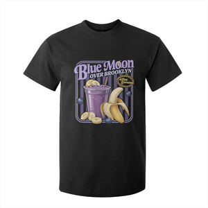 Blue Moon Over Brooklyn Banana Smoothie Aesthetic T Shirt For Kid Extra Banana Hockey Romance Retro Style TS02 Black Print Your Wear