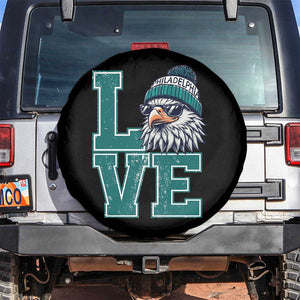 Eagles Inspirational Spare Tire Cover LOVE Cool Eagle Lover Vintage TS02 No hole Black Print Your Wear