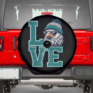 Eagles Inspirational Spare Tire Cover LOVE Cool Eagle Lover Vintage TS02 Black Print Your Wear