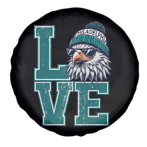 Eagles Inspirational Spare Tire Cover LOVE Cool Eagle Lover Vintage TS02 Print Your Wear