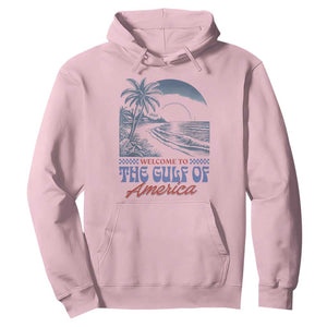 Welcome To America's Gulf Hoodie Retro Vintage Beach TS02 Light Pink Print Your Wear