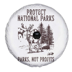 Protect National Parks Spare Tire Cover Support Parks Not Profits Deer TS02 Print Your Wear