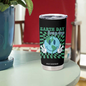 Earth Day Everyday Tumbler Cup Smile Face Hippie Planet Anniversary TS02 Print Your Wear
