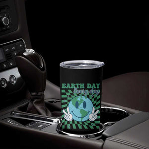 Earth Day Everyday Tumbler Cup Smile Face Hippie Planet Anniversary TS02 Print Your Wear