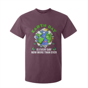 Earth Day Is Every Day T Shirt For Kid Now More Than Ever TS02 Maroon Print Your Wear