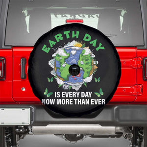 Earth Day Is Every Day Spare Tire Cover Now More Than Ever TS02 Black Print Your Wear