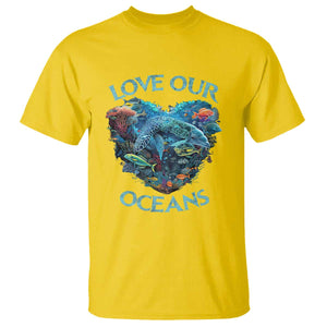 Earth Day T Shirt Love Our Oceans World Ocean Day Earth Day Crisis Environment TS02 Daisy Printyourwear