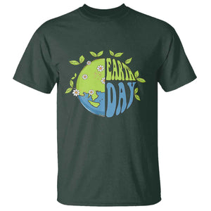 Earth Day T Shirt Earth Day Raise Environmental Crisis Awareness Go Planet TS02 Dark Forest Green Printyourwear