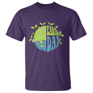 Earth Day T Shirt Earth Day Raise Environmental Crisis Awareness Go Planet TS02 Purple Printyourwear