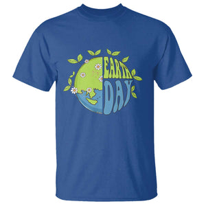 Earth Day T Shirt Earth Day Raise Environmental Crisis Awareness Go Planet TS02 Royal Blue Printyourwear