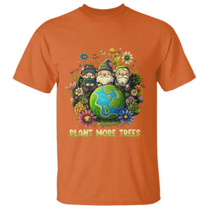 Earth Day T Shirt Plant More Trees Go Green Go Planet Happy Earth Day Gnomes TS02 Orange Printyourwear