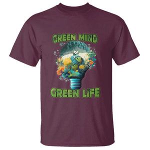Earth Day T Shirt Earth Day Environmental Crisis Go Planet Go Green Earth TS02 Maroon Printyourwear