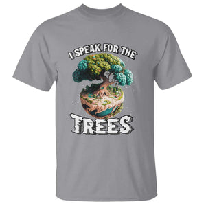 Earth Day T Shirt Speak For The Tree Love Your Mother Go Green TS02 Sport Gray Printyourwear
