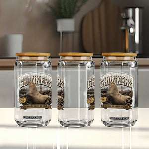 Viral Chonkers San Francisco Sea Lion Glass Can Retro Pier 39 Fisherman's Wharf Souvenir TS02 Print Your Wear
