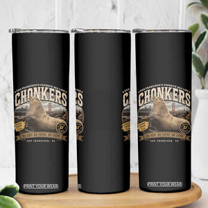 Viral Chonkers San Francisco Sea Lion Skinny Tumbler Retro Pier 39 Fisherman's Wharf Souvenir TS02 Print Your Wear