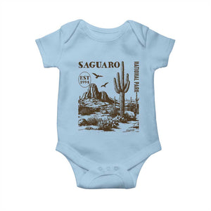 Vintage Saguaro National Park Est 1994 Graphic Baby Onesie Retro Arizona Desert Mountain Hiking Souvenir