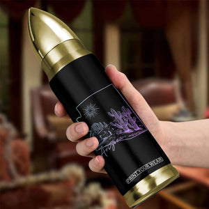 Glowing Arizona State Map Outline Graphic Bullet Tumbler Neon Gradient Cactus Desert Travel Souvenir