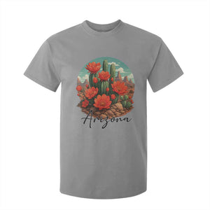 Beautiful Blooming Cactus Flower Arizona Graphic T Shirt For Kid Vintage Desert Botanical Floral Nature Souvenir