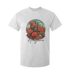Beautiful Blooming Cactus Flower Arizona Graphic T Shirt For Kid Vintage Desert Botanical Floral Nature Souvenir