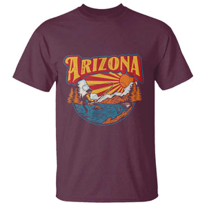 Retro Arizona Fly Fishing River Graphic T Shirt Vintage Angler Outdoor Mountain Adventure Souvenir