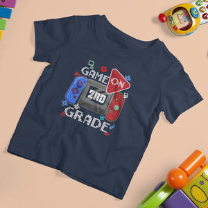 Game On 2nd Grade T Shirt For Kid Video Game Back To School Gaming TS02 Printyourwear