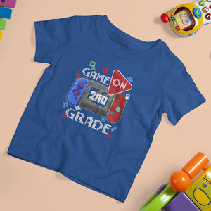 Game On 2nd Grade T Shirt For Kid Video Game Back To School Gaming TS02 Printyourwear