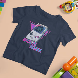 Game Over Back To School T Shirt For Kid Funny Level Up 1st Day Of School TS02 Printyourwear
