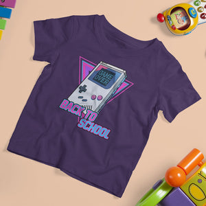 Game Over Back To School T Shirt For Kid Funny Level Up 1st Day Of School TS02 Printyourwear