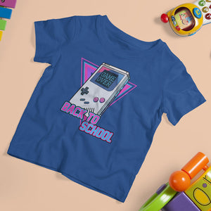 Game Over Back To School T Shirt For Kid Funny Level Up 1st Day Of School TS02 Printyourwear