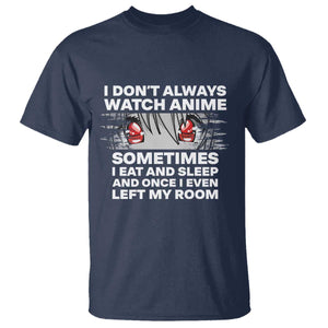 Funny Anime Lover T Shirt Japanese Kawaii Manga Otaku TS02 Navy Print Your Wear