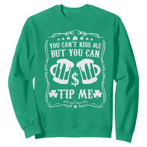 Funny St Patricks Day Sweatshirt Lucky Shamrock Waitress Bartender Waiter TS02 Irish Green Print Your Wear