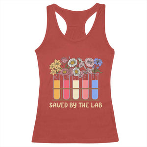 Lab Week Racerback Tank Top Saved By The Lab Medical Laboratory Tech Medical Lab Tech TS02 Red Print Your Wear