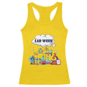 Lab Week Racerback Tank Top Medical Laboratory Science Lab Experiments TS02 Daisy Print Your Wear