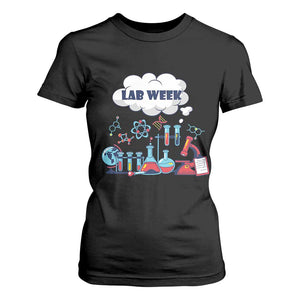 Lab Week T Shirt For Women Medical Laboratory Science Lab Experiments TS02 Black Print Your Wear