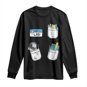 Lab Week Long Sleeve Shirt Lab Techinician Scientist Laboratory Assistant TS02 Black Print Your Wear