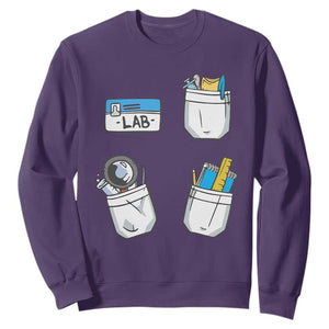 Lab Week Sweatshirt Lab Techinician Scientist Laboratory Assistant TS02 Purple Printyourwear
