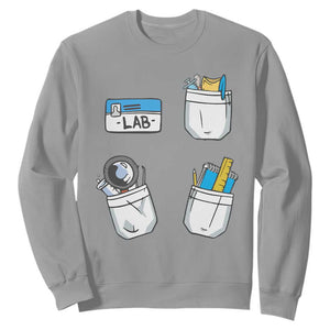 Lab Week Sweatshirt Lab Techinician Scientist Laboratory Assistant TS02 Sport Gray Printyourwear