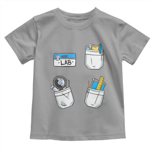 Lab Week Toddler T Shirt Lab Techinician Scientist Laboratory Assistant TS02 Sport Gray Print Your Wear