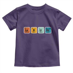 Lab Week Toddler T Shirt Funny Lab Life Laboratory Lab Rat Periodic Table TS02 Purple Print Your Wear