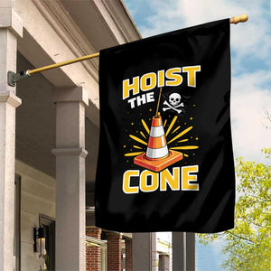Hoist The Cone Jolly Roger Victory Garden Flag - Pirate Skull Baseball Sports Fan IYKYK Meme TS02 Print Your Wear